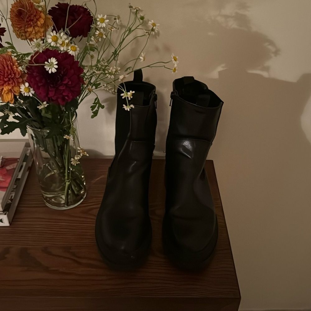 Black Combat Boots